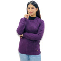 ParkAvenue Women Winter Wear | ParkAvenue Women Crew Neck Purple Sweater Product Id- PWWY00707-V8